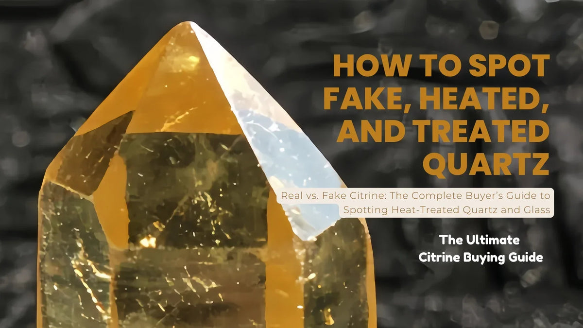 The Ultimate Citrine Buying Guide: How to Spot Fake, Heated, and Treated Quartz
