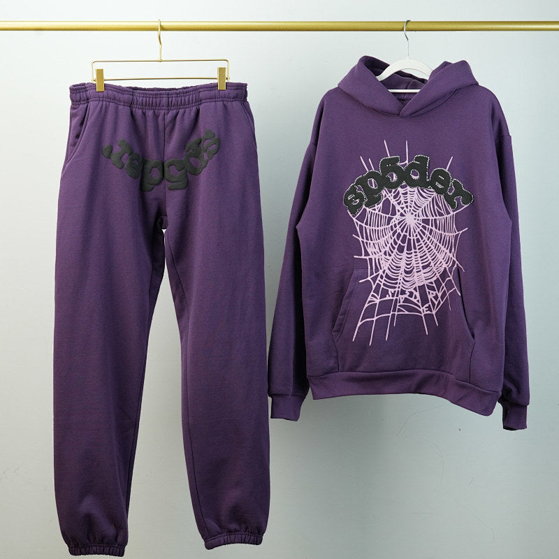 Sp5Der Web Sweatpants Purple