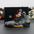 Nike Air Jordan 5 Retro x Off-White - Black