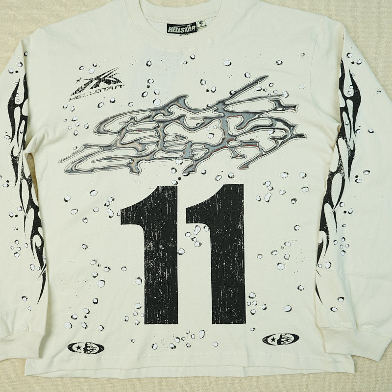 Hellstar Long Sleeve White