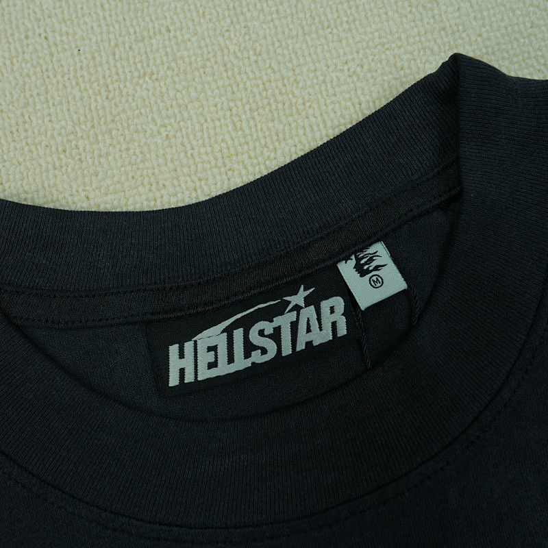 Hellstar Classic T-Shirt (Regular Print) Black/Bue