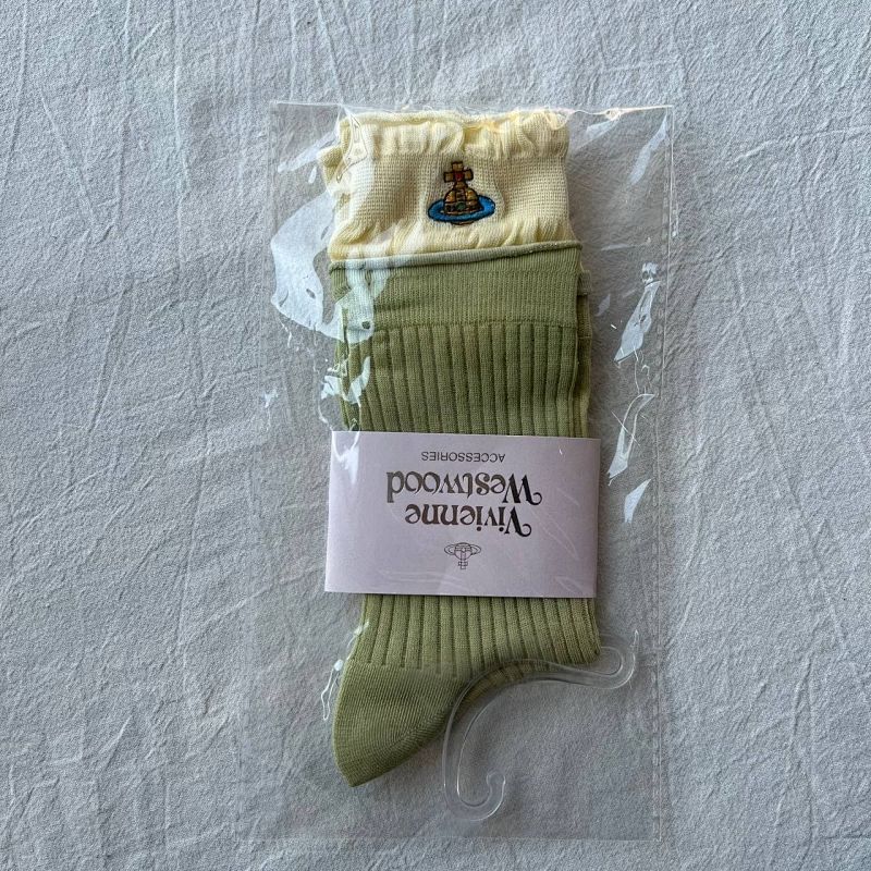 VW Ribbed Crew Socks Multi-Color Pack
