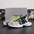 Balenciaga Track Sneaker - Silver/Navy/Yellow