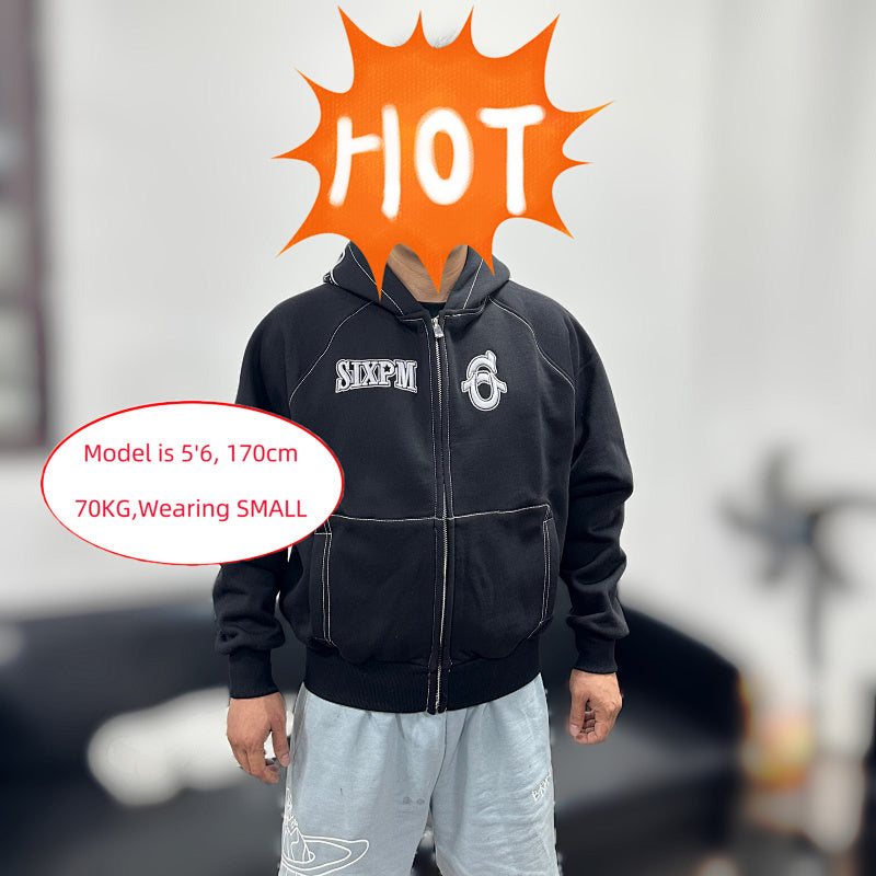 6PM Zip Up Hoodie