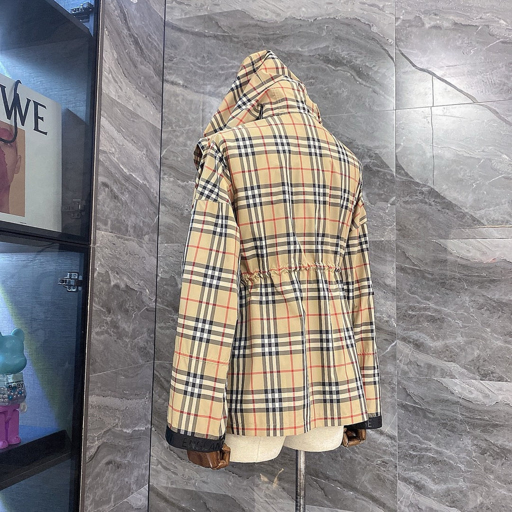 Traditional Check Print Jacket