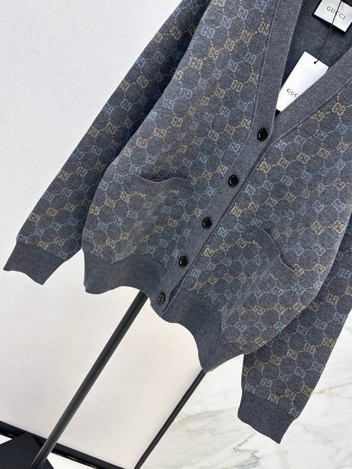 Jacquard Cardigan