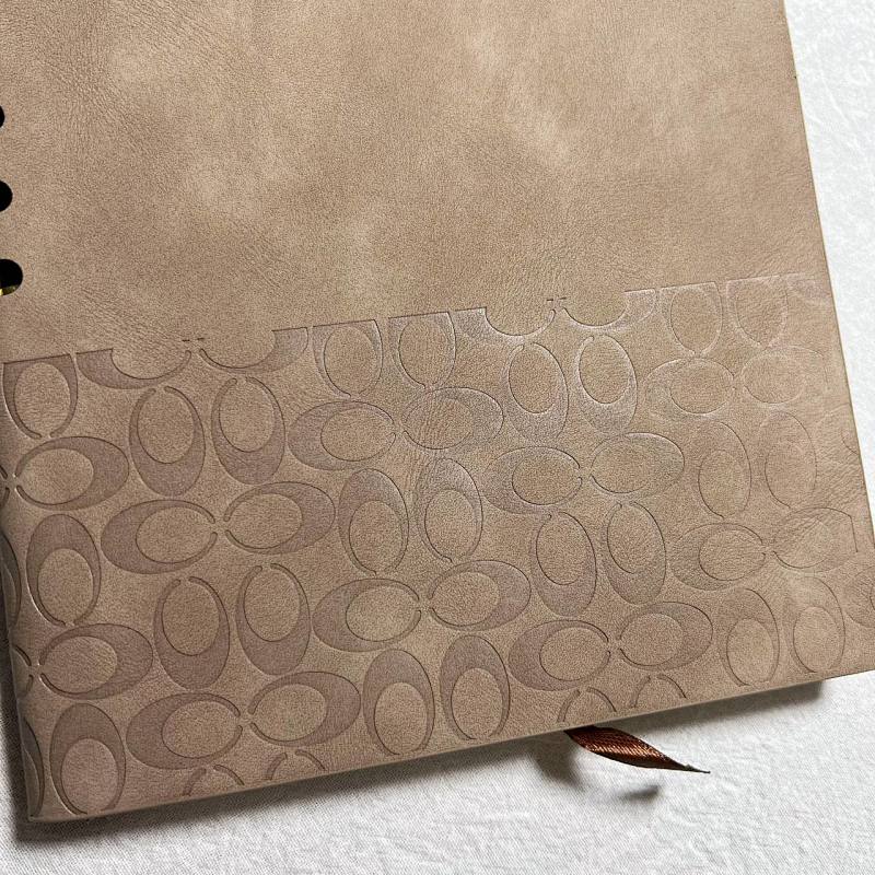 Coach New York Leather Signature Notebook Journal