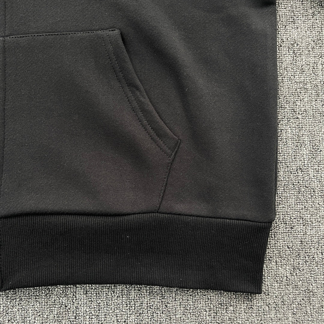 Zip Hoodie Black