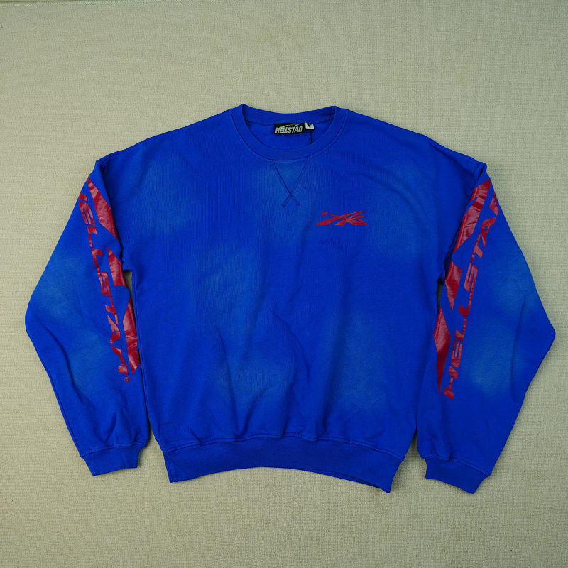 Hellstar Sports Crewneck Blue