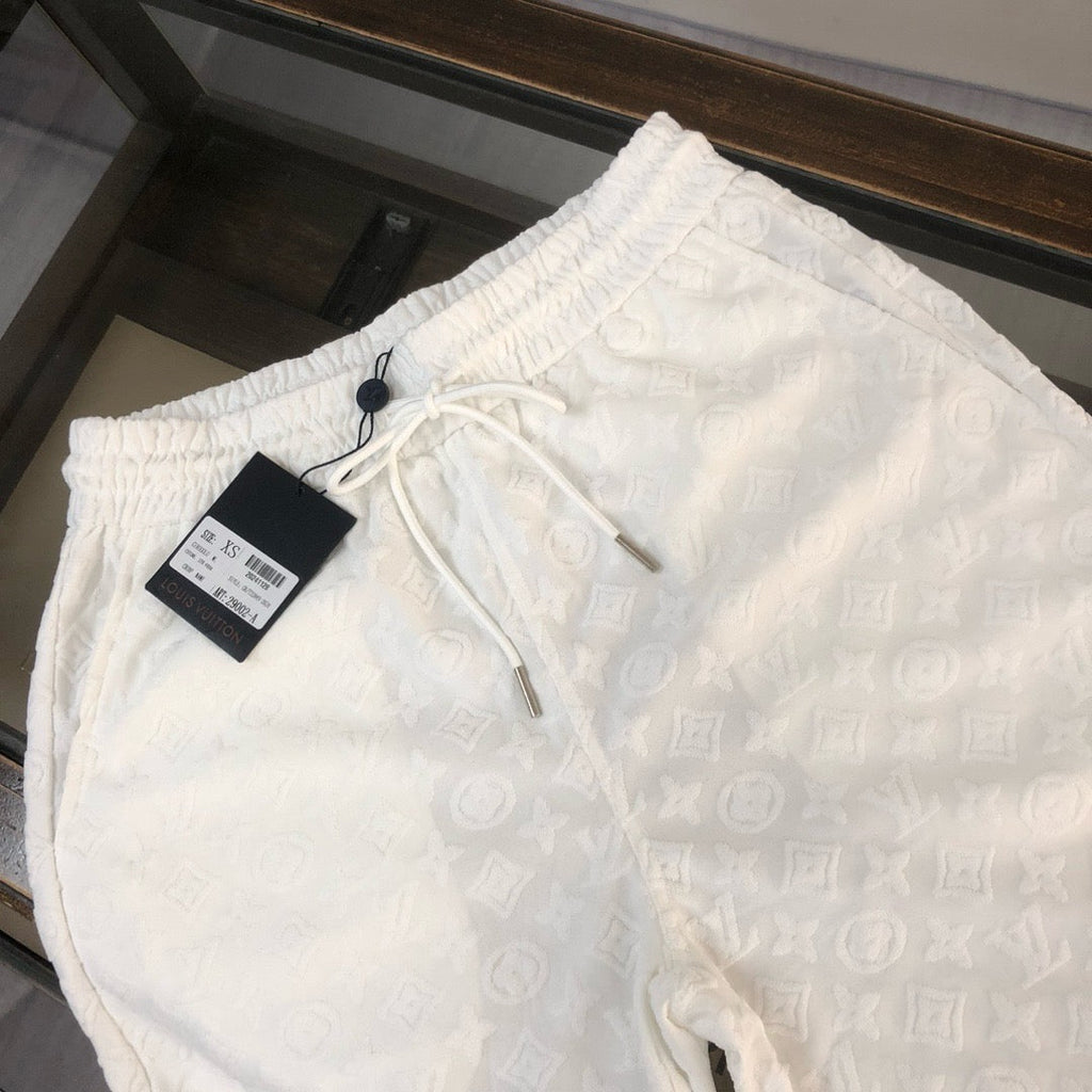 Monogram Embossed Shorts