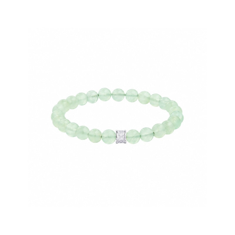 Prehnite 925 Silver Bracelet-Quiet Hope