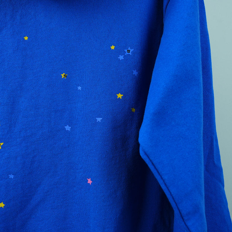 Sp5der TC Hoodie Blue