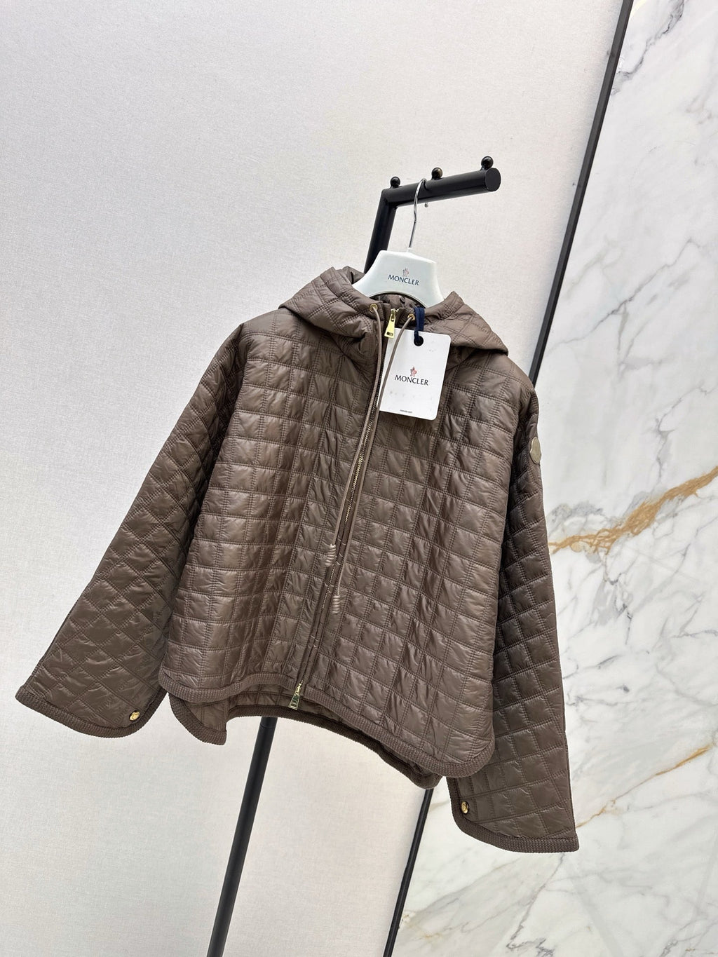 Quilted Hooded Cape