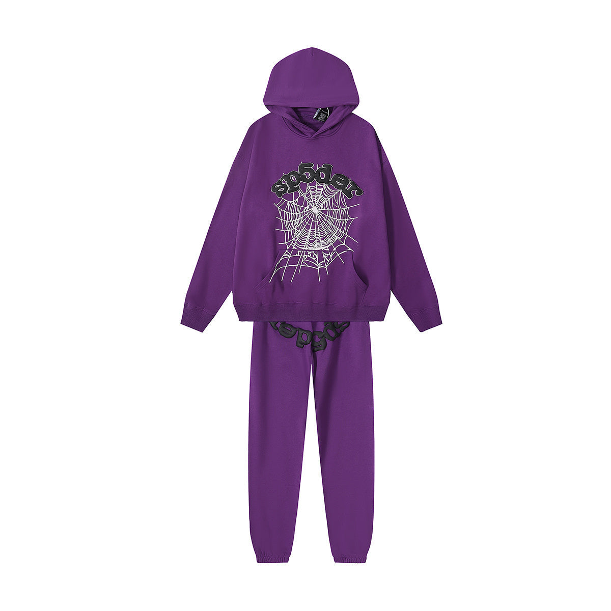 Sp5der Web Tracksuit Set (Purple)