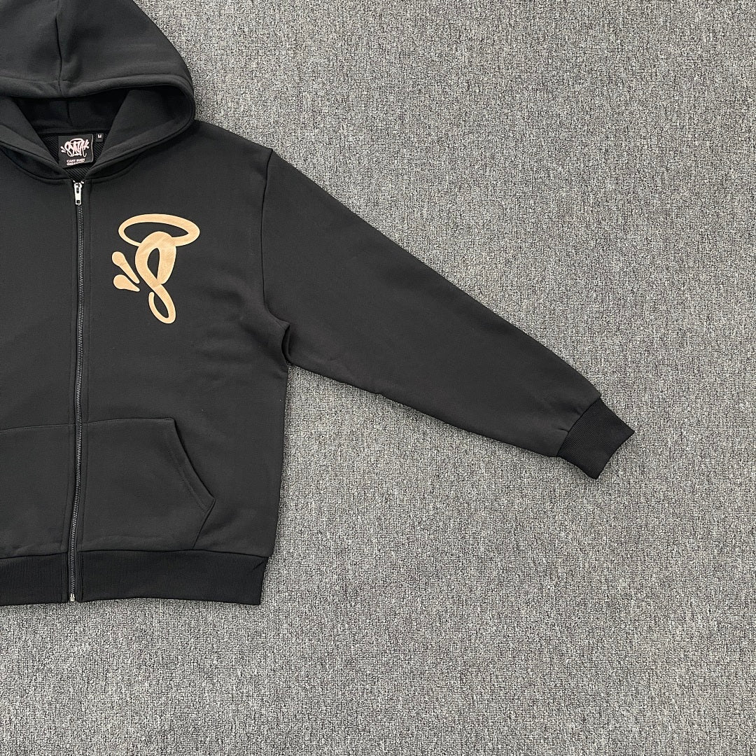 Zip Hoodie Rose Gold