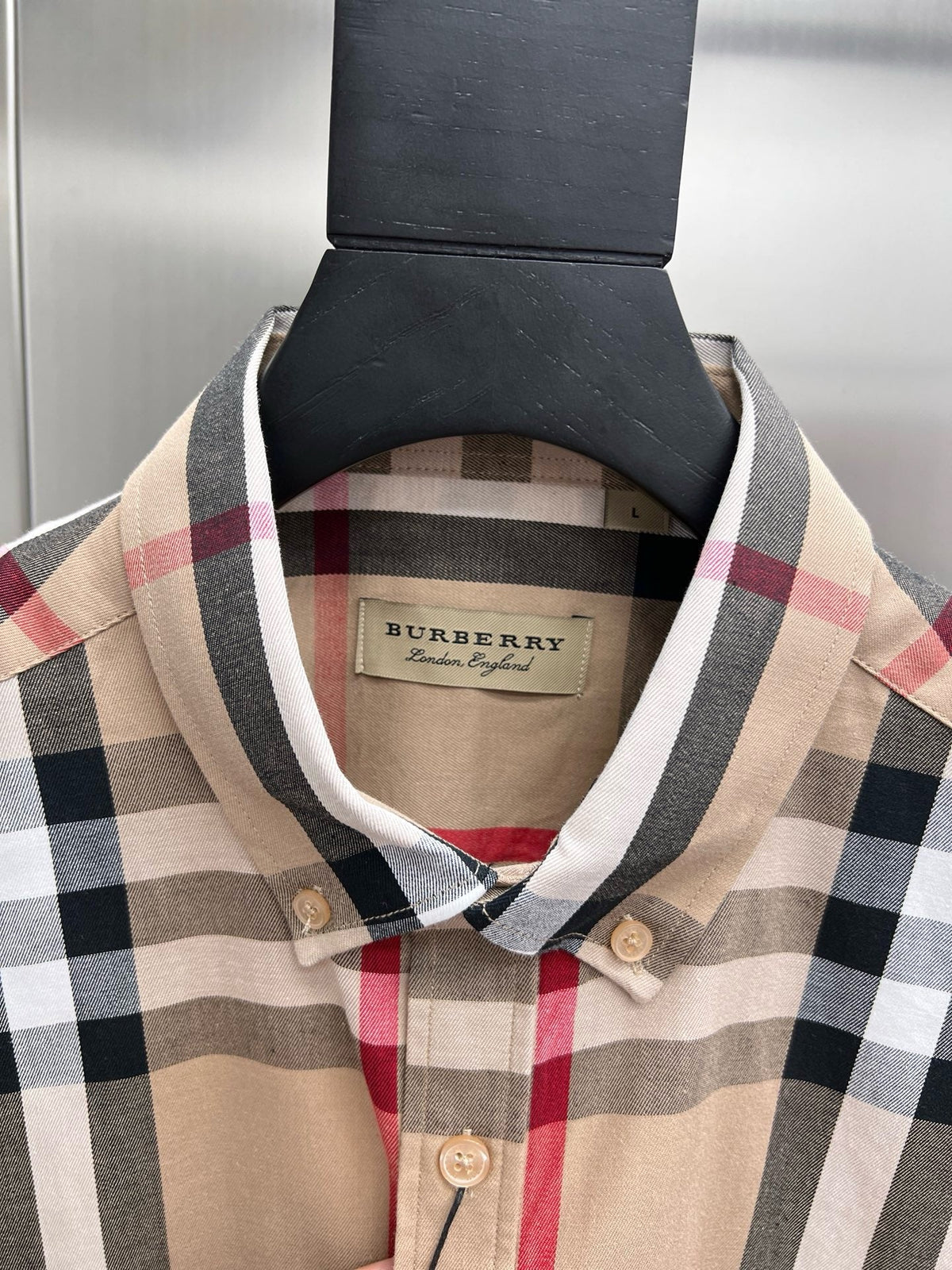 Check Cotton Shirt