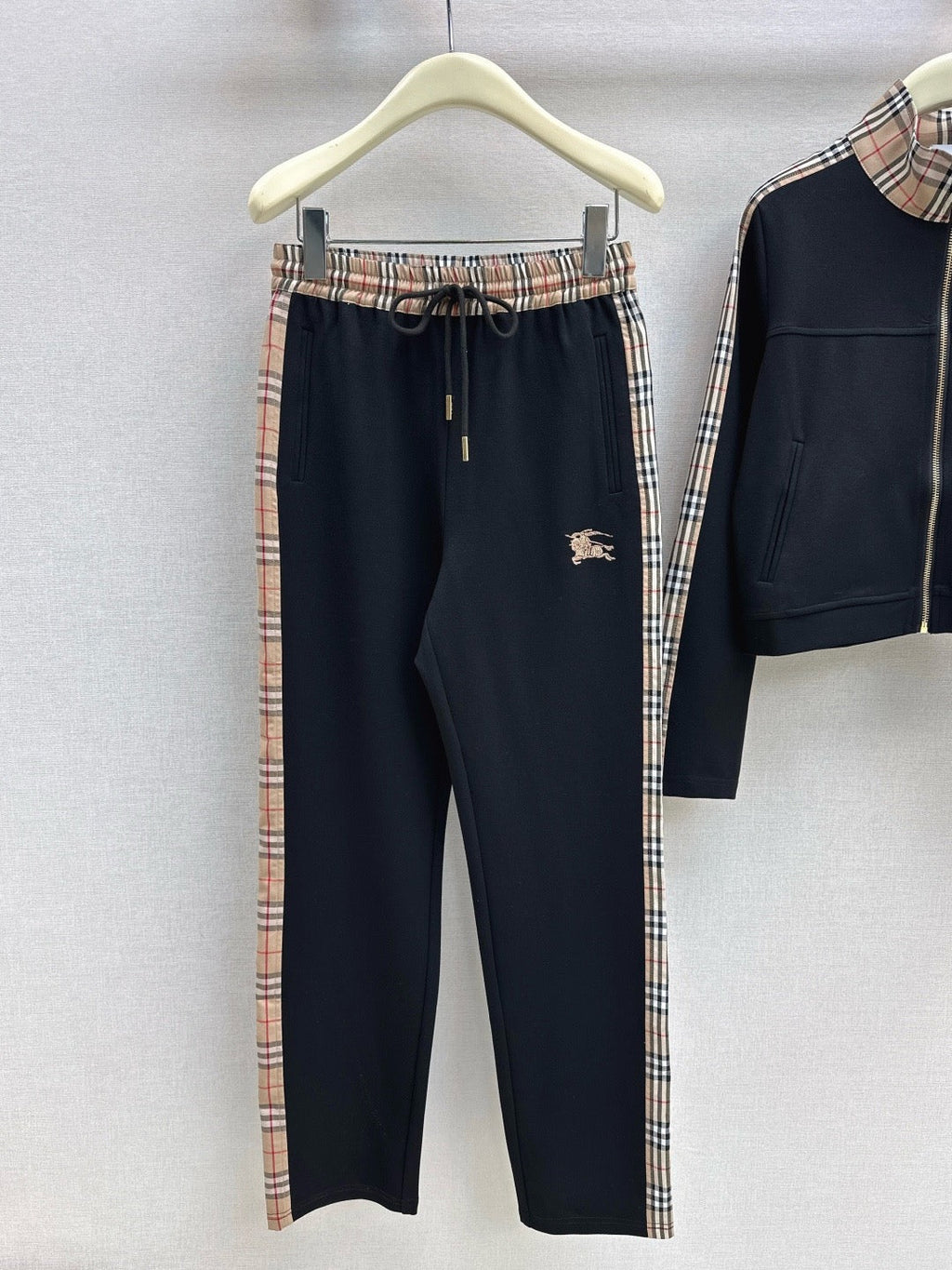 EKD Vintage Check Trim Tracksuit
