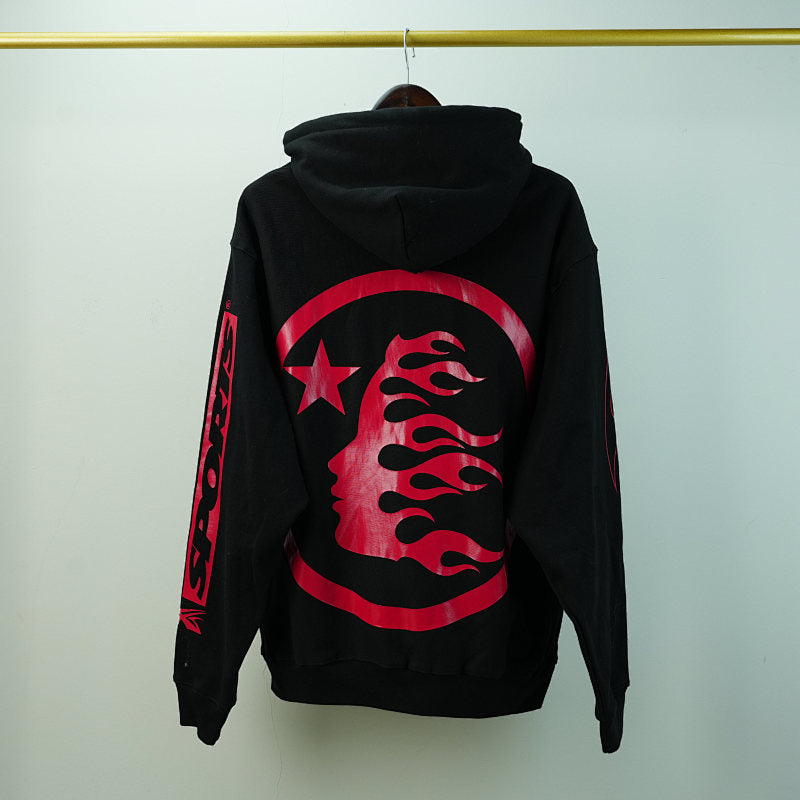 Hellstar Sports Future Flame Hoodie Black