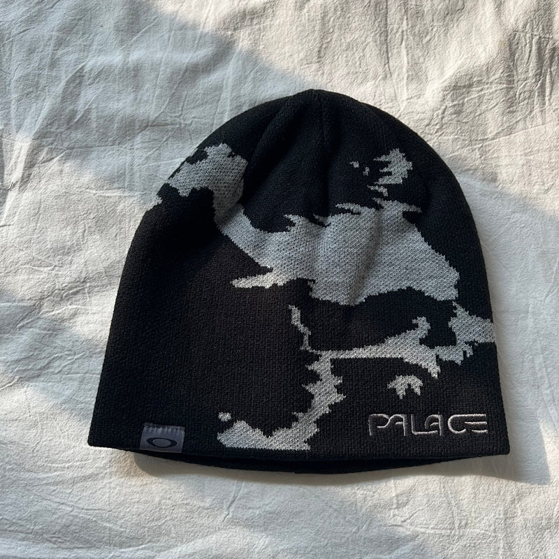 Palace Camo Knit Beanie Three Colorways
