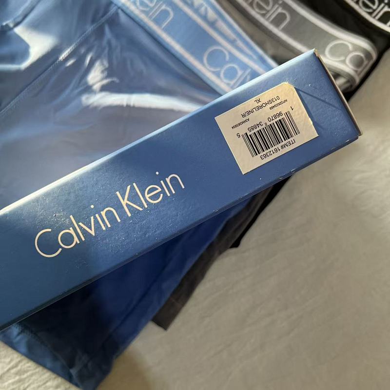 Calvin Klein Men's Boxer Briefs with Logo Waistband
