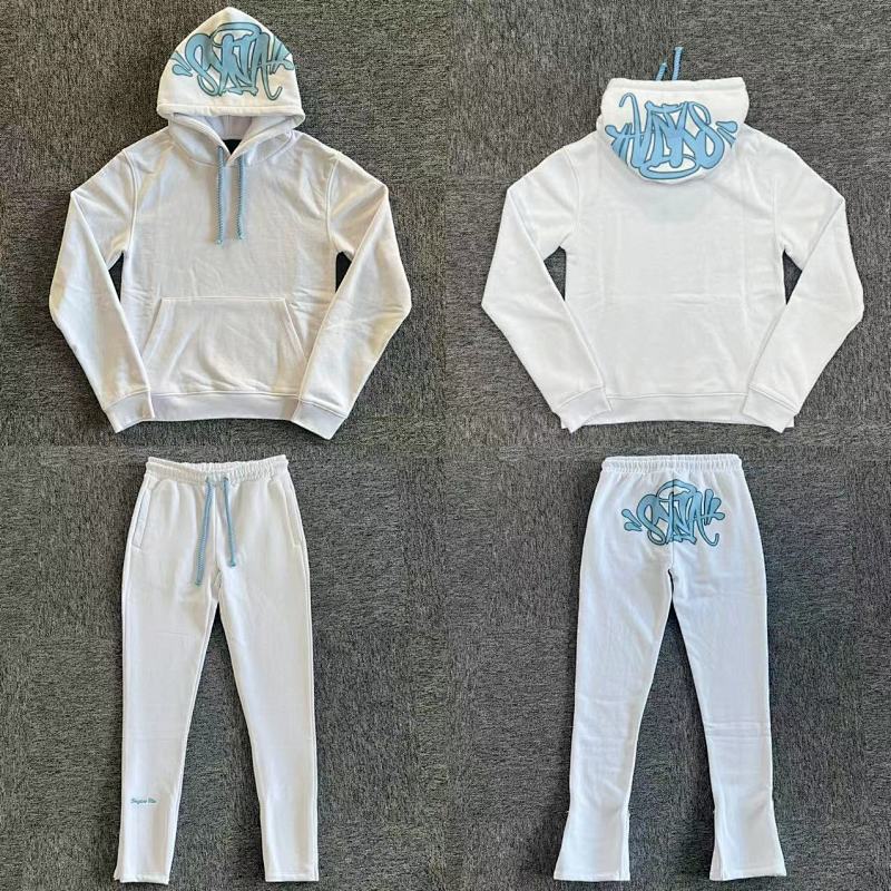 Syna-World Tracksuit - White-Blue
