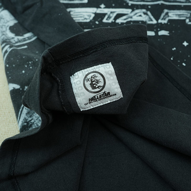 Hellstar Chrome Logo T-Shirt Black