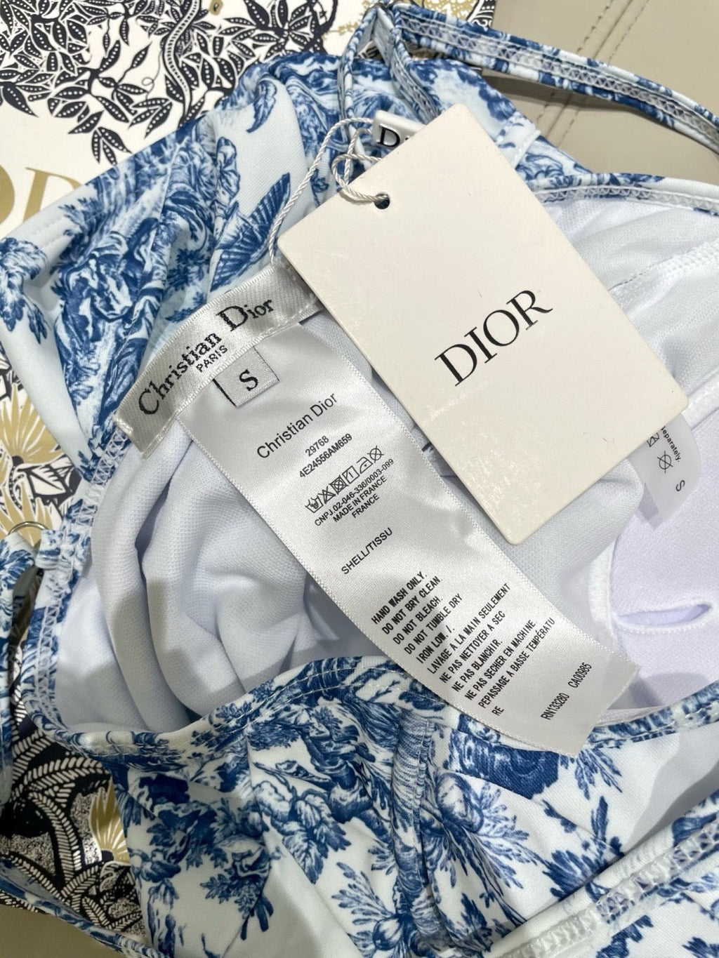 Toile de Jouy 2-Piece Swimsuit