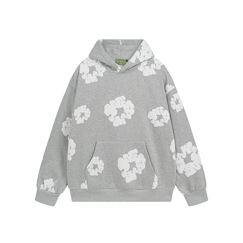 Denim Tears Cotton Wreath Hoodie Set (Grey)