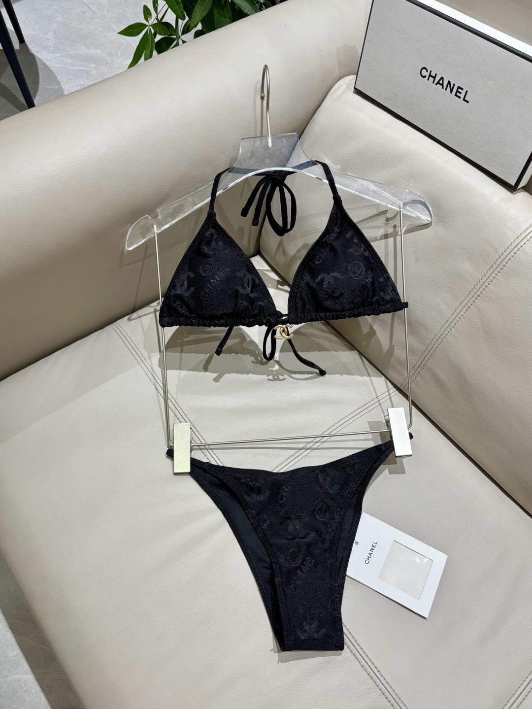 Logo Triangle Bikini Set