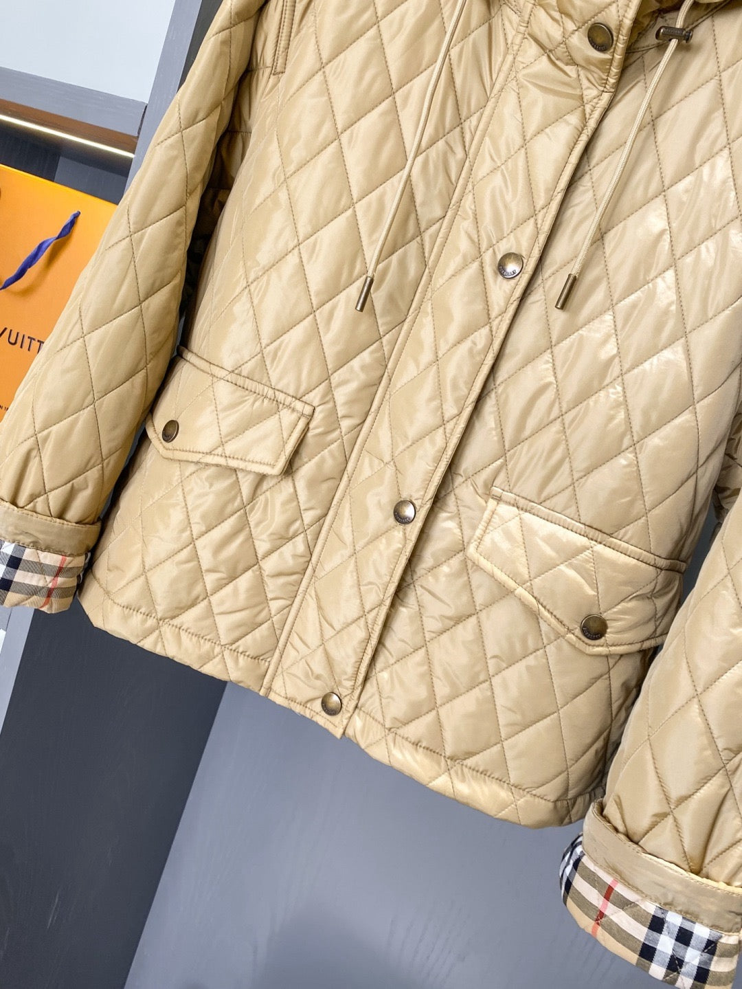 Quilted Nylon Jacket