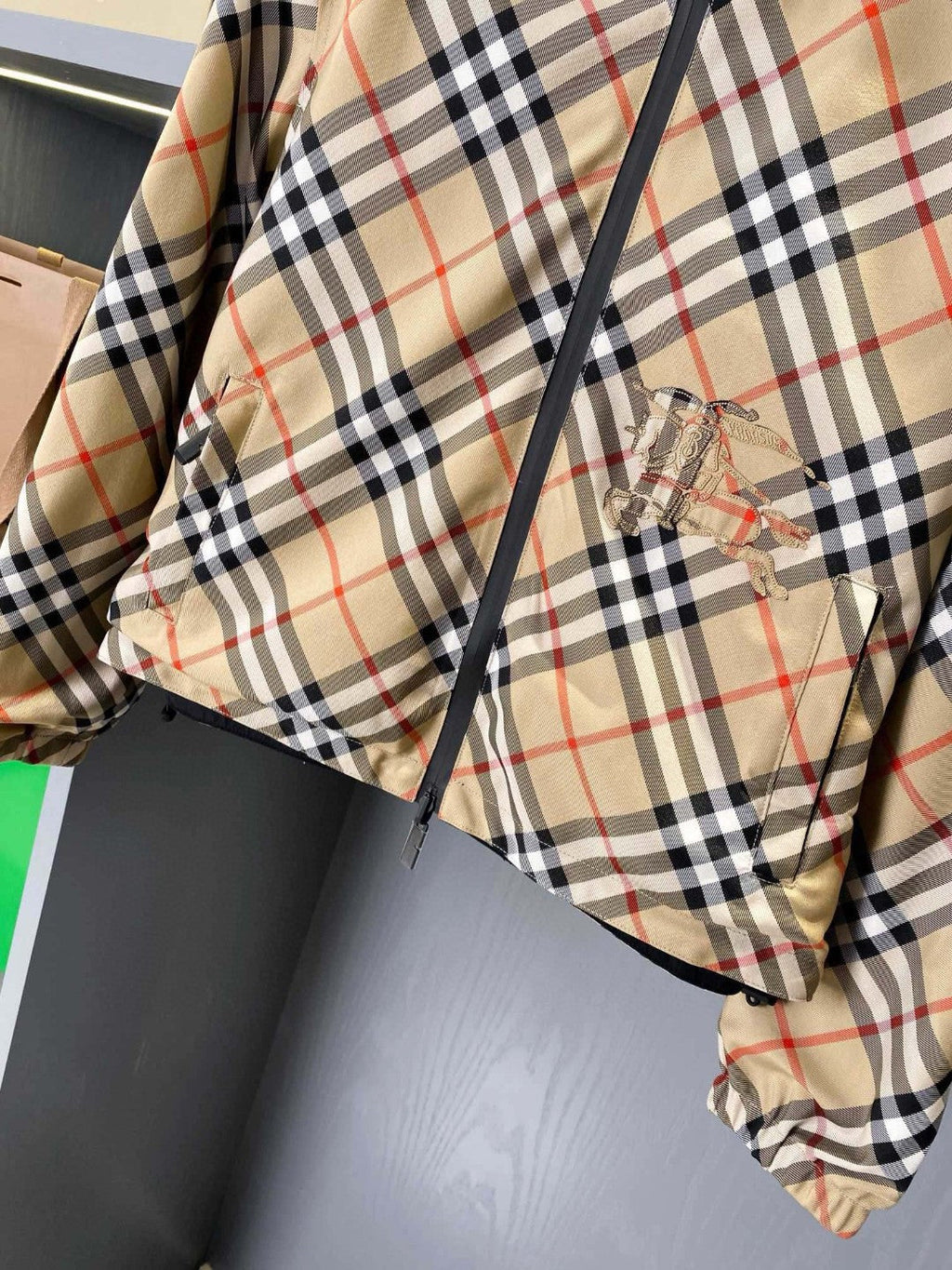 Reversible Check Jacket