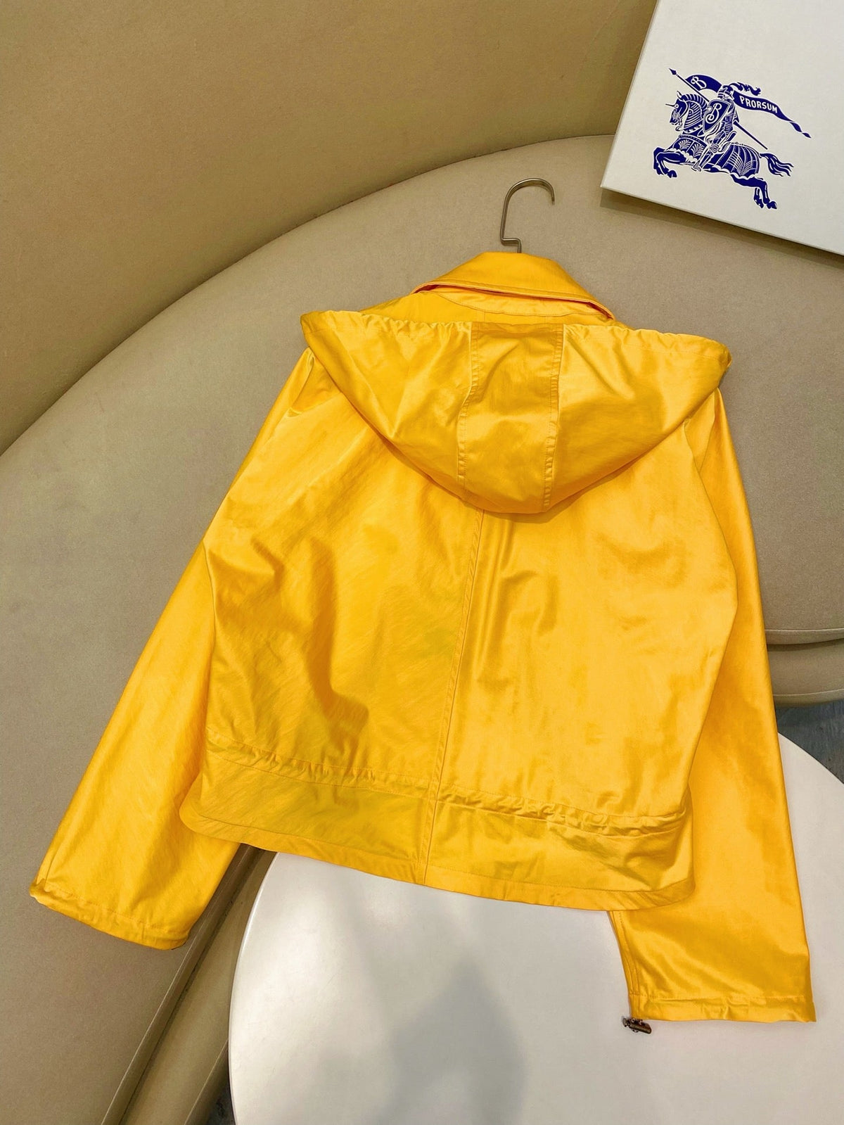 Hooded Taffeta Jacket