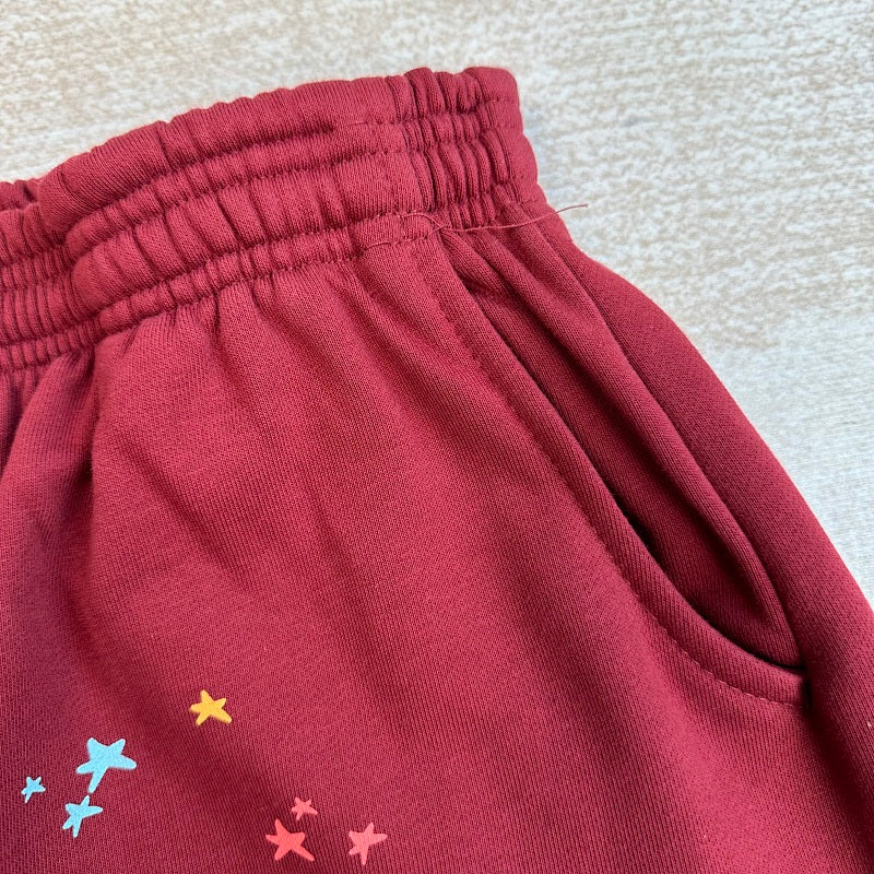 Sp5Der Logo Sweatpant Maroon