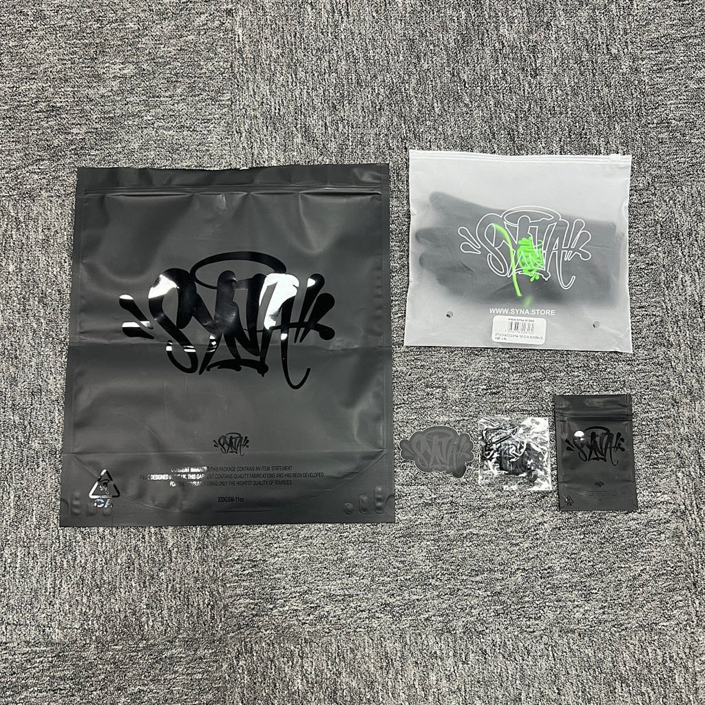 Gloves Black Green