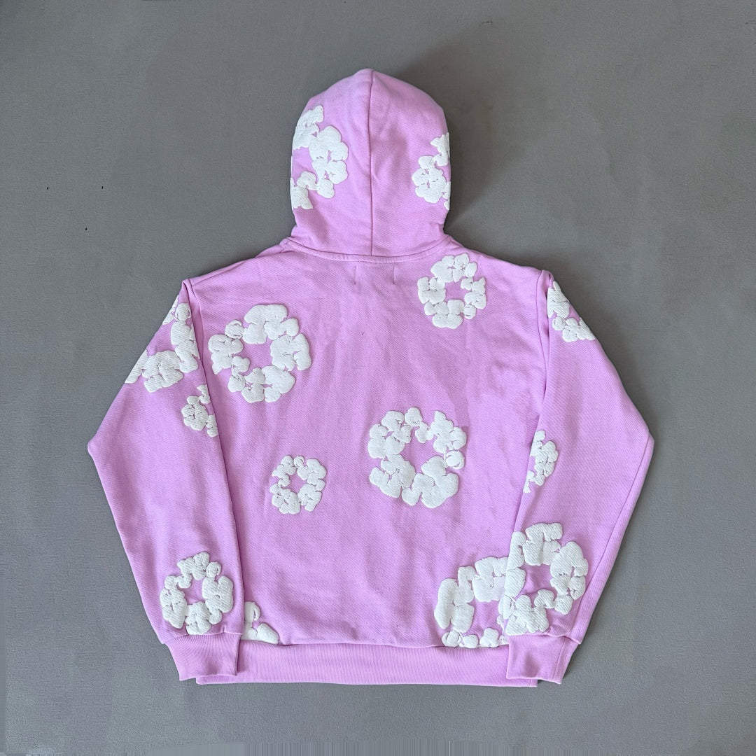 Denim Tears The Cotton Wreath Powder Hoodie