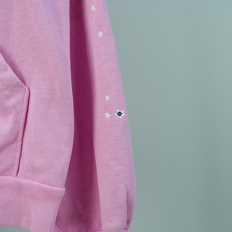 Sp5der Atlanta Hoodie Pink