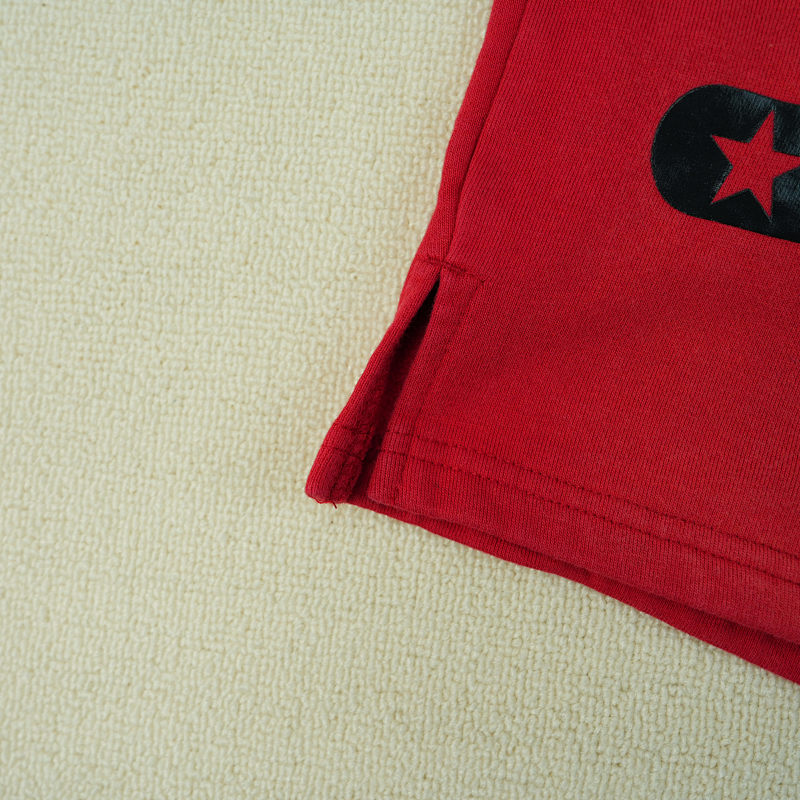Hellstar Warm Up Shorts Red