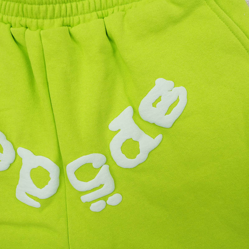 Sp5Der Og Web V2 Sweatshort Acid Green