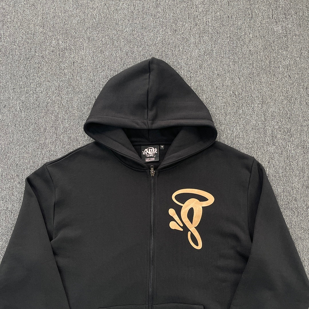 Zip Hoodie Rose Gold