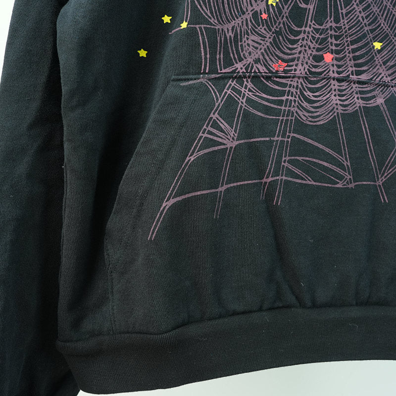 Sp5der Hoodie Black