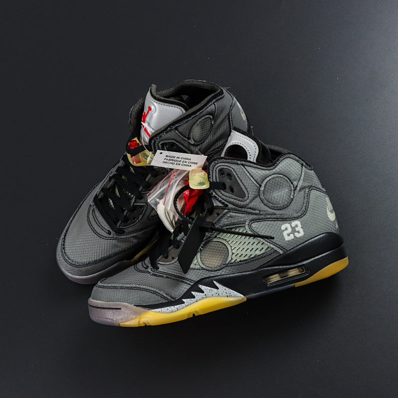 Nike Air Jordan 5 Retro x Off-White - Black
