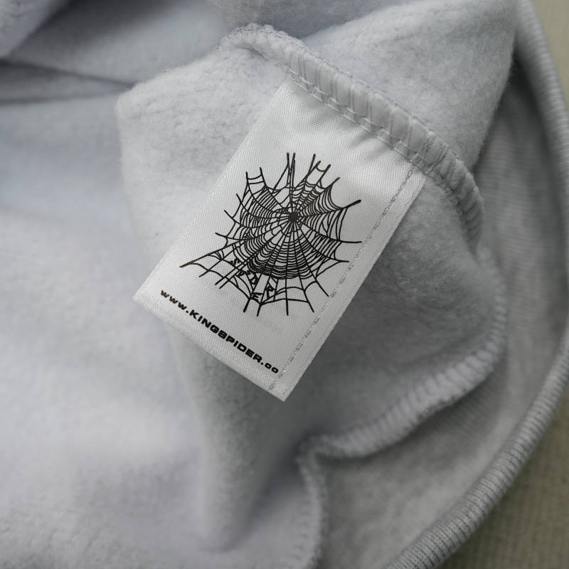Sp5Der Atlanta Full Zip Hoodie Heather Grey