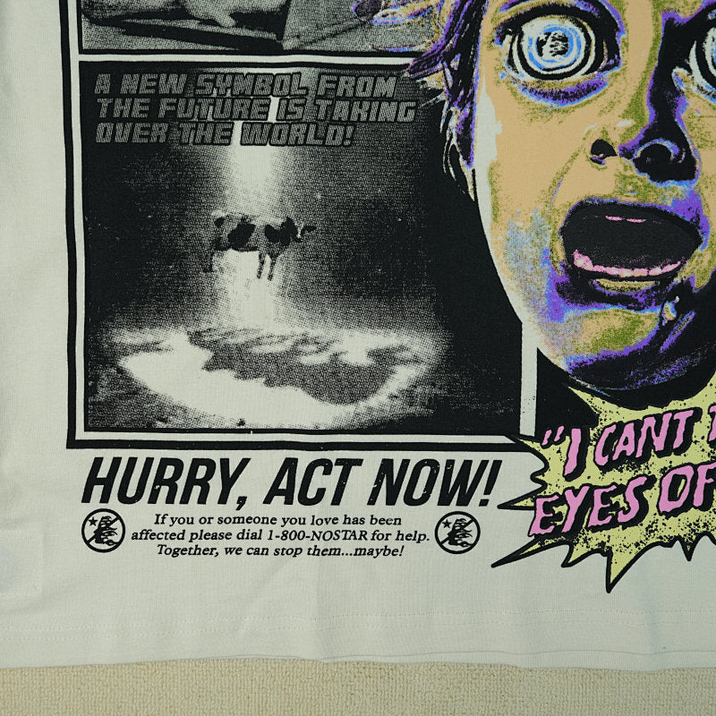 Hellstar Breaking News T-Shirt White