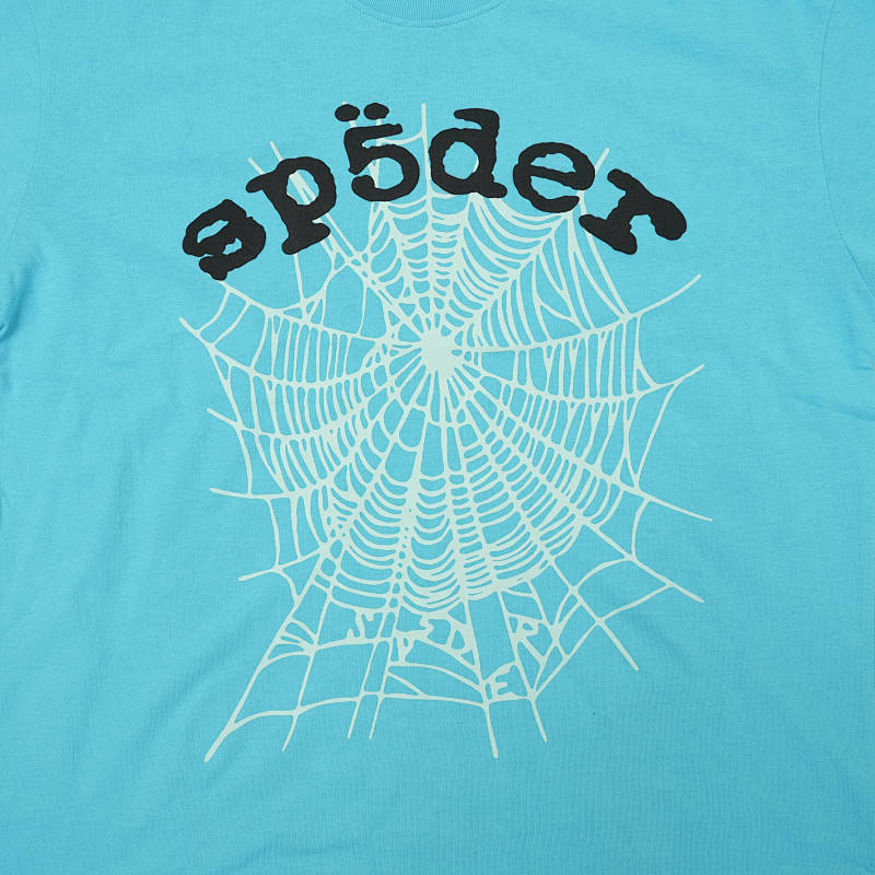 Sp5Der Og Web V2 Tee Cyan