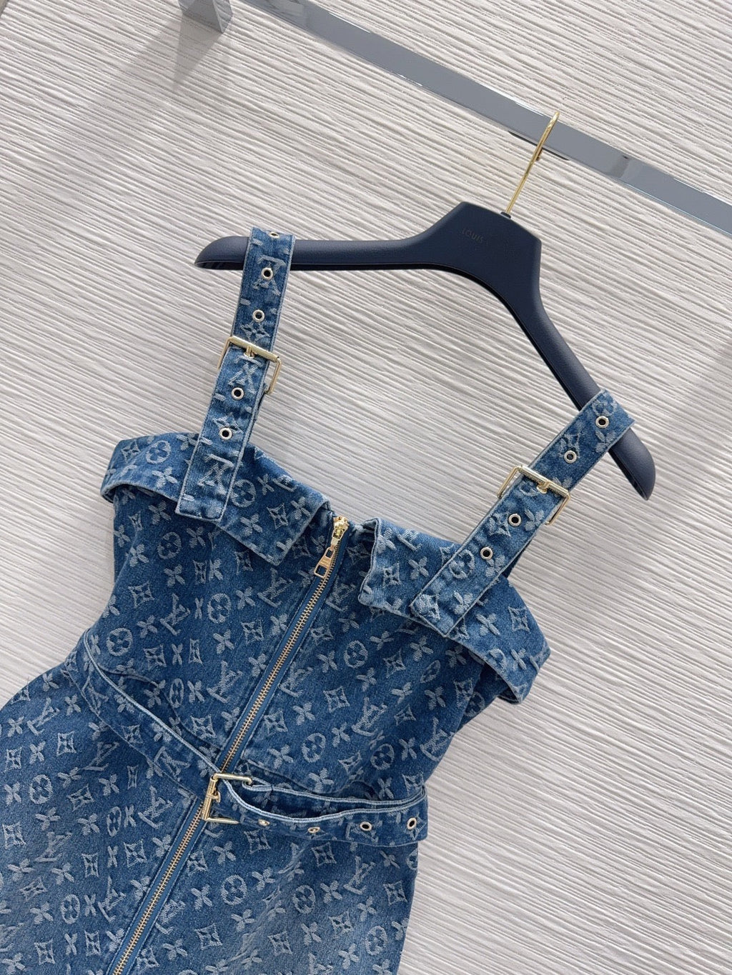 Monogram Denim Dress