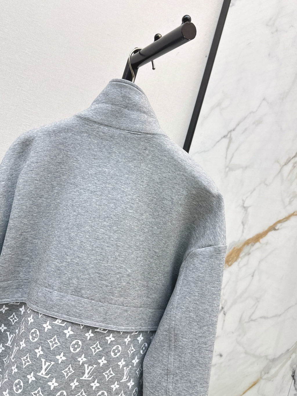 26S Monogram Accent Zip-Up Jacket