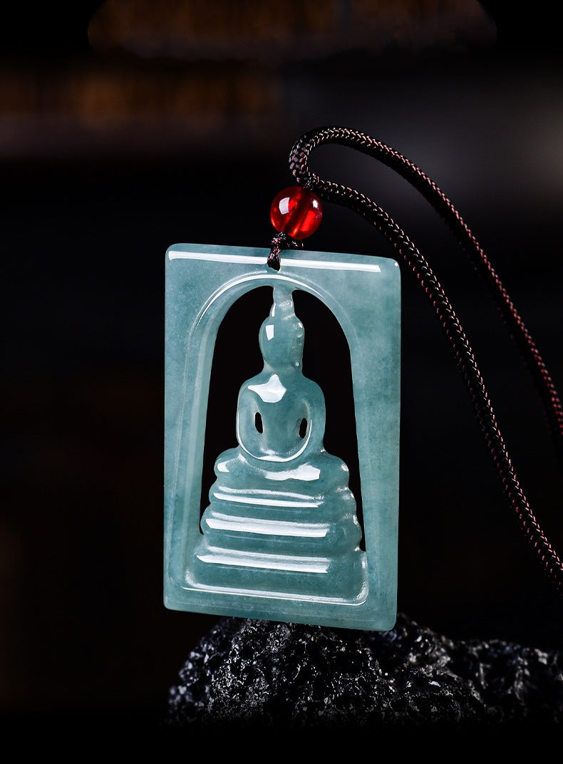 Phra Somdej Thai Jade Amulet-The Formless Sanctuary