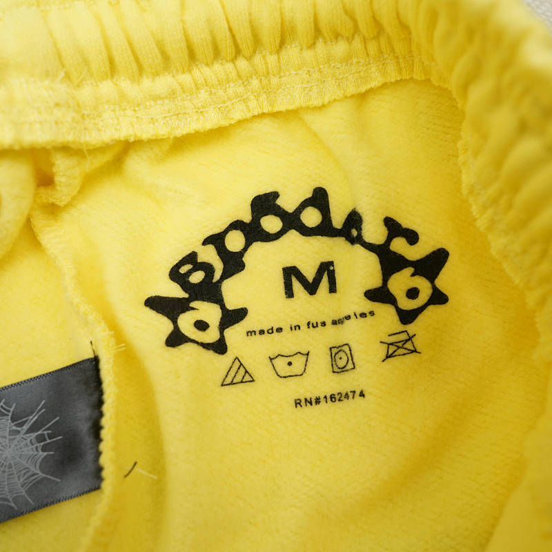 Sp5Der 5Star Sweatpants Yellow