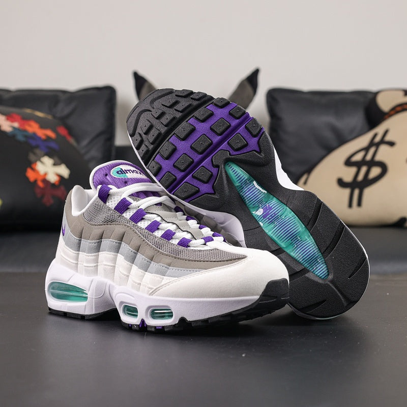 Nike Air Max 95 - White/Court Purple/Crystal Mint