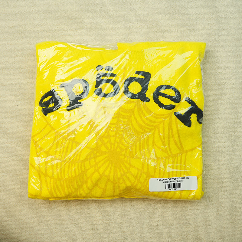 Sp5der Legacy Hoodie Yellow
